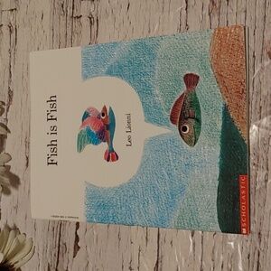 3/$13 Fish is a Fish by Leo Lionni children picture book